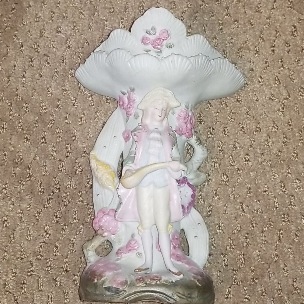 Porcelain vase small chip